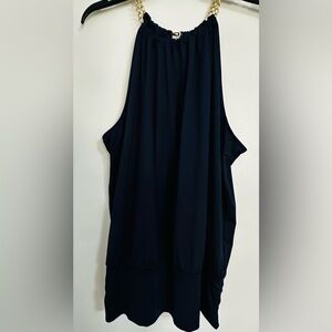Lilly Pulitzer dark blue Bowen Sleeveless Top XL